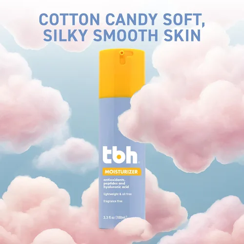 Vista 5 de TBH Kids Kit completo de cuidado de la piel para adolescentes – Lavado facial, tóner, toallitas y crema hidratante sin aceite con vitamina C, ácido
