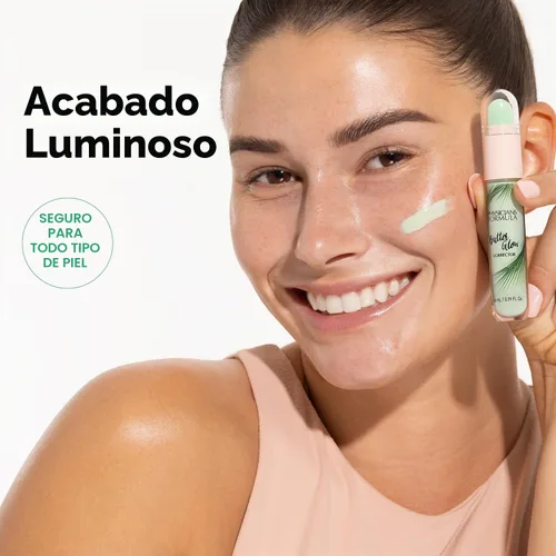 Vista 4 de Physicians Formula Butter Glow Corrector, neutraliza el enrojecimiento y oculta imperfecciones, impregnado con ingredientes iluminadores y Verde