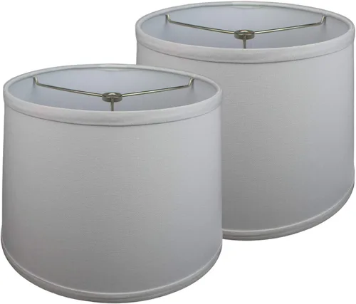 Vista 38 de FenchelShades.com - Juego de 2 pantallas de lámpara de 10 pulgadas de diámetro superior x 12 pulgadas de diámetro inferior x 8 pulgadas de altura