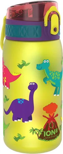 Vista 12 de Ion8 Botella de agua a prueba de fugas, 25.4 fl oz/24 onzas, color azul aguamarina, polímero reciclador resistente al olor sin BPA con tapa abatible