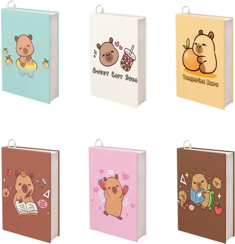 Vista 21 de Rnyleeg Paquete de 6 fundas protectoras de libros de bolsillo para niños, con temática deportiva, elástica, para amantes de los libros, estudiantes