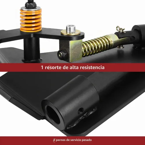 Vista 4 de YITAMOTOR Placa de fijación universal para minicargadora, Bobtach Latch Box, soldadura frontal para tractor, adaptador de conversión de acoplamiento