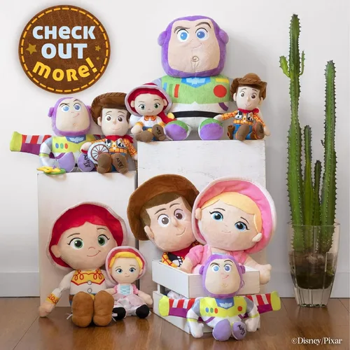 Vista 6 de Disney Baby Toy Story - Peluche grande de 8 pulgadas, Woody