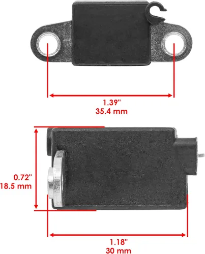 Vista 2 de Caltric Bobina de recogida de estator compatible con Honda Trx250Te Trx250Tm Recon 250 2002-2016
