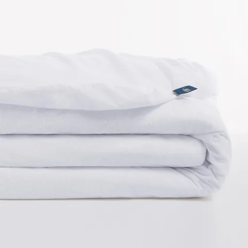 Vista 3 de Serta Funda de colchón suave, resistente al olor y a las manchas, impermeable, bolsillo profundo elástico de 18 pulgadas para un ajuste seguro
