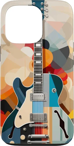 Vista 10 de Electric Guitar Abstract Art Cover Phone Case for iPhone 17