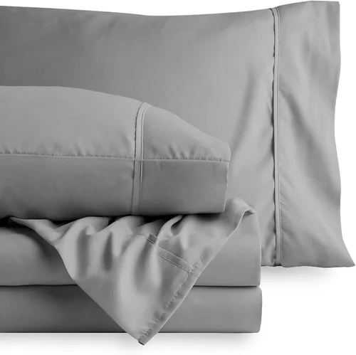 Vista 11 de Sábanas de algodón de parcal de 600 hilos para cama de tamaño doble, sábanas de algodón de percal, tamaño doble, doble bolsillo, sábanas de algodón