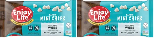 Vista 10 de Enjoy Life Mini chips de chocolate blanco para hornear, bolsa de 9 onzas