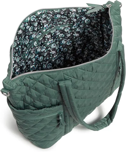 Vista 3 de Vera Bradley Bolsa de mano grande de sarga de alto rendimiento