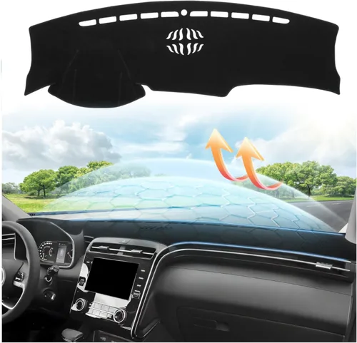 Vista 28 de CARTIST Cubierta de tablero Compatible con Toyota 4Runner 2010-2023 2024 Cubierta de tablero para 4Runner Accesorios Alfombra antideslizante