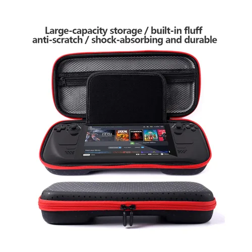 Vista 2 de Steam Deck Touch Protector Accessories KitScreen Protector Stand Base and Carrying Package For Valve Steam Deck