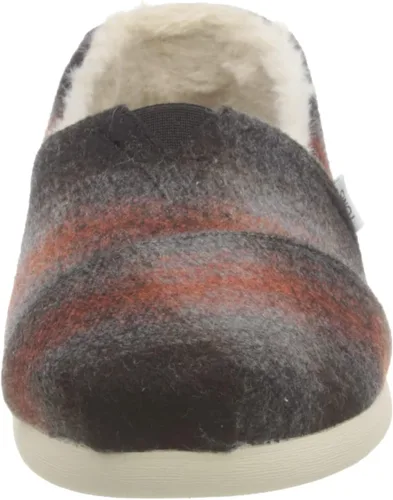 Vista 2 de TOMS Hombres Alpargata Slip On Zapatos Casual - Negro
