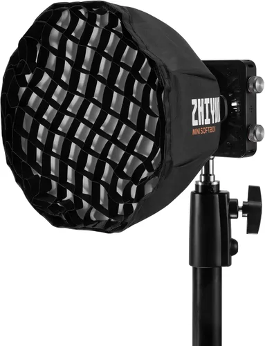 Vista 7 de Zhiyun Mini Softbox ZY Mount para ZHIYUN MOLUS G60 y MOLUS X100 COB LED Video Light