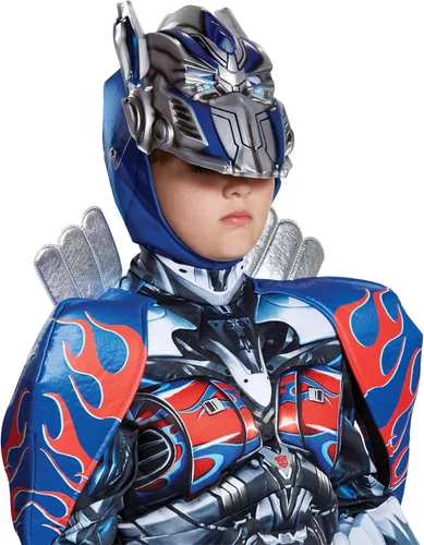 Vista 4 de Kid's Transformers Optimus Prime Prestige Costume Child Transformers Cosplay Halloween Costume for Boys