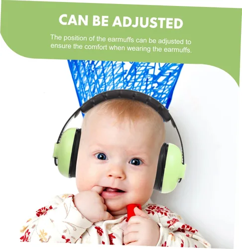 Vista 8 de Protección auditiva Auriculares con cancelación de ruido Protector de cancelación de ruido Dispositivo de respiro de boca Verde