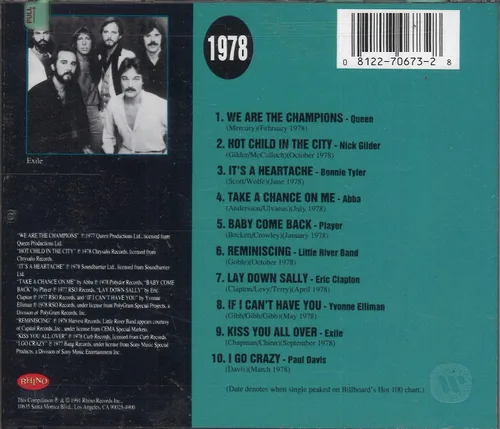 Vista 2 de Billboard Top Hits 1978