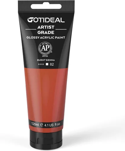 Vista 20 de GOTIDEAL - Pintura acrílica iridiscente, rojo camaleón, de 4.1 oz, no tóxicas, no se decoloran; ricos pigmentos para artistas adultos y niños