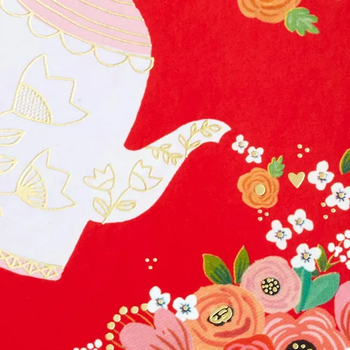 Vista 2 de Hallmark Surtido de tarjetas religiosas para el día de San Valentín, «Blessed» (6 tarjetas para el día de San Valentín con sobres)