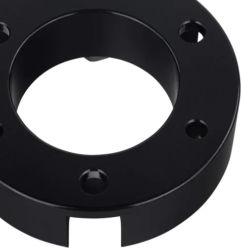 Vista 8 de Supreme Suspensions - Juego de elevación para Toyota Tundra, espaciadores de elevación frontal montante de aleación, Negro