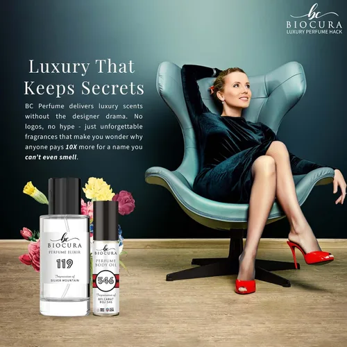 Vista 3 de BC Perfume 199 Inspired by Side Effect For Women & Men Réplica Fragancia Dupes Eau de Parfum Spray Bottle 1.7 Fl Oz
