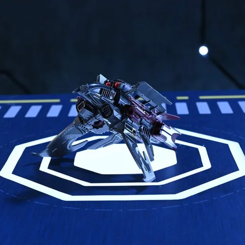 Vista 3 de Interplay UK Snap Ships Locust K.L.A.W. Stealth Craft - 36 piezas - A partir de 8 años