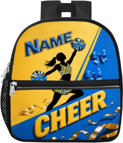Vista 23 de Mochila transparente personalizada para niñas, mochila escolar de porristas de 12 x 6 x 12 pulgadas para mujeres, niños, adolescentes