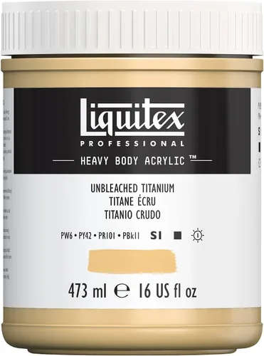 Vista 29 de Liquitex Pintura acrílica profesional de alto espesor, envase de 473 ml, tono carmesí alizarina permanente Alizarin Crimson Hue Permanente