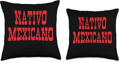 Vista 3 de Mexican Born United States Mexico Citizen Spanish Almohada mexicana nativa nativa mexicana mexicana nativa mexicana, 16 x 16 pulgadas, multicolor