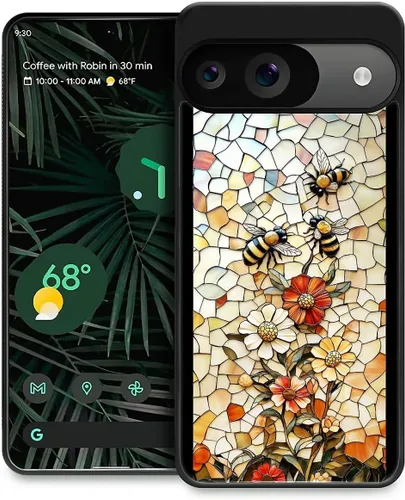 Vista 276 de Compatible con Google Pixel 4A 5G Mobile Case Creative Acrylic Back Panel Silicona Edge Case Slim Protección Especialmente para Google Pixel 4A 5G