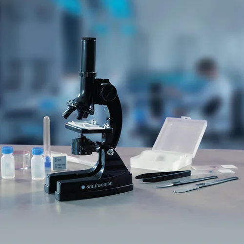 Vista 2 de Smithsonian Kit de microscopio NSI 150x/450x/900x