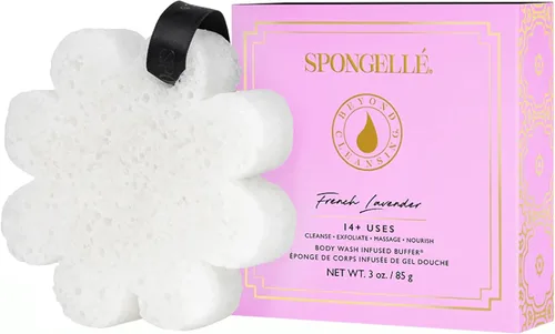 Vista 10 de SPONGELLÉ Buffer Corporal Infundido con Gel de Ducha de Flores en Caja, Hierba de Playa