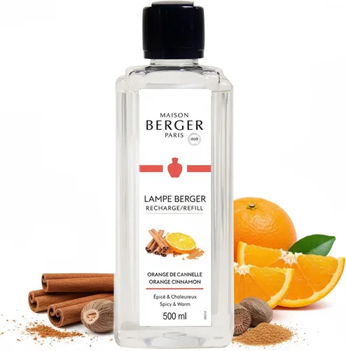 Vista 45 de MAISON BERGER Lampe Berger Recambio, 16.9 fl oz, Amber's Sun Catalytic Lamp Fragrance Refill, Helps Neutralize Odors, ~80 h Fragrance Diffusion