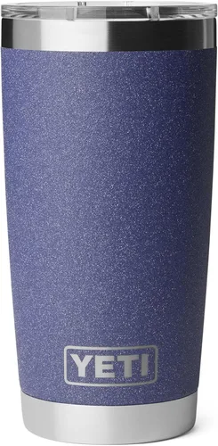 Vista 47 de YETI Rambler - Vaso de acero inoxidable con aislamiento al vacío de 20 onzas con tapa MagSlider Todo acero inoxidable