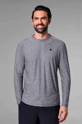Vista 8 de Coolibar Camiseta de manga larga con protección solar UPF 50+ para hombre