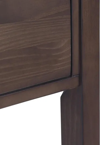 Vista 9 de SIMPLIHOME Hollander - Mesa consola de madera maciza con 3 cajones de 60