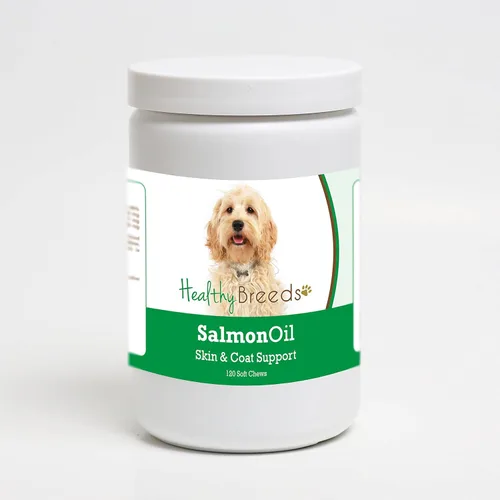 Vista 43 de Healthy Breeds Affenpinscher - Masticables suaves de aceite de salmón, 90