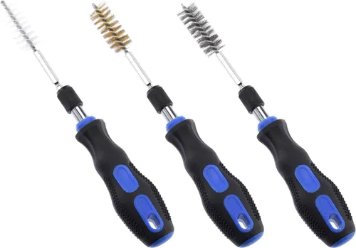 Vista 8 de NEIKO 00325A - Accesorios de Cepillo de Alambre para Taladro con vástago hexagonal de 1/4 pulgadas, surtido de cepillos SAE y MM, se puede montar