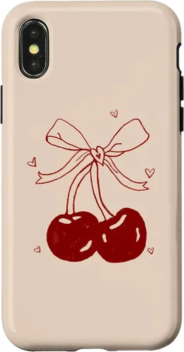 Vista 5 de Cherri Ties Bow Cherry - Carcasa para iPhone 17