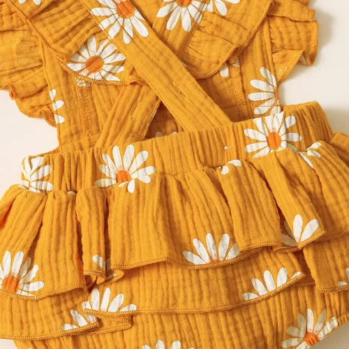 Vista 6 de PATPAT Conjunto de mameluco para bebé recién nacido, 2 piezas, 100% algodón