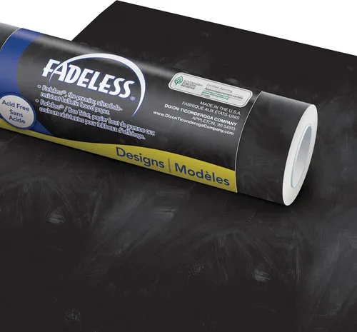 Vista 54 de Fadeless Papel para Tablón de Anuncios, Papel Resistente a la Decoloración para Decoración de Aula, 48" x 50', Azure, 1 Rollo