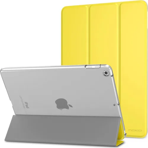 Vista 27 de MoKo Funda para iPad 9.7 2018/2017 de 5ª / 6ª Generación - Funda delgada y ligera con soporte para Smartphone con parte trasera translúcida