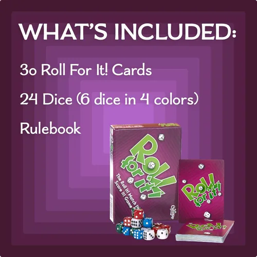 Vista 5 de (Edición púrpura) Race to 40 Points, 15 to 20 Minute Gameplay, Combine with Red Edition for up to 8 Players, For Friends and Family Ages 8+