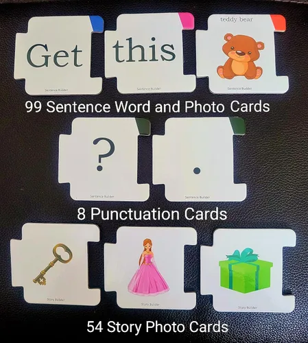 Vista 5 de Thought-Spot Constructor de oraciones y constructor de historias 2 juegos en 1 y MAD SMARTZ un juego de cartas de habilidades interpersonales