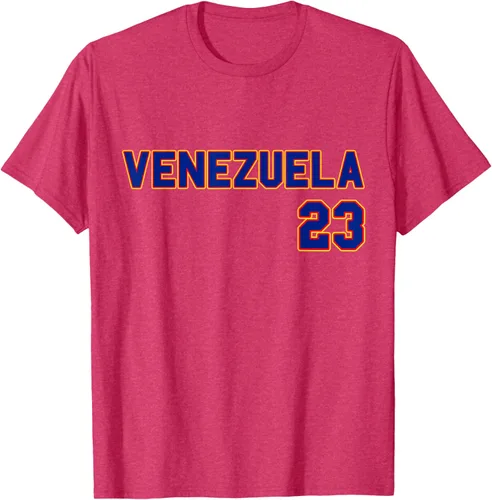Vista 26 de Venezuela Flag Pride Bandera Venezolana Camiseta de béisbol, Blanco