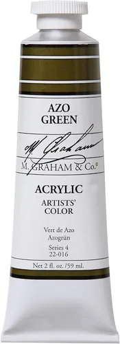 Vista 42 de M. Graham - Pintura acrílica de tubo de 2 onzas, carmesí Alizarin Alizarin Crimson