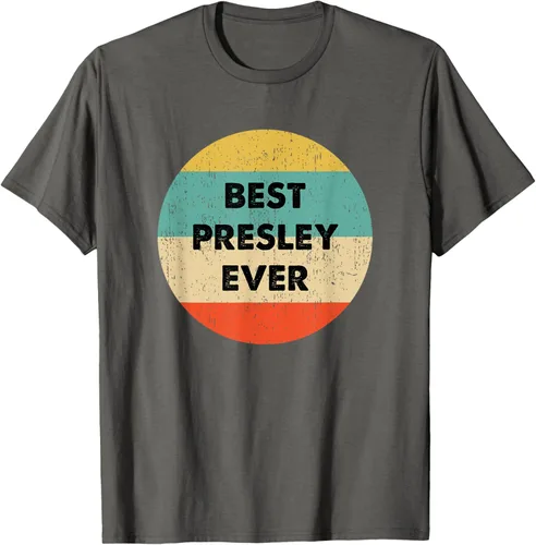Vista 85 de Camiseta Presley Name, Negro, S