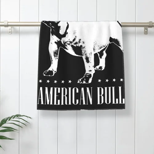 Vista 5 de SEAEAGLE American Flag - Toallas de baño absorbentes con diseño de bandera americana, toallas de mano para baño, 27.5 x 16 pulgadas