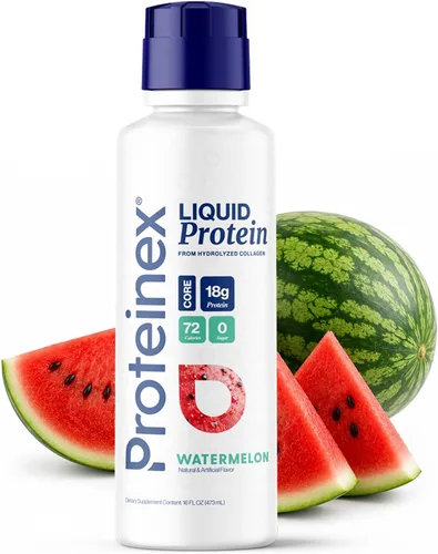 Vista 10 de Proteinex Core Liquid Collagen Peptidos, 0.71 oz de proteína por porción, recomendado por médicos, apoya la recuperación y la curación de heridas