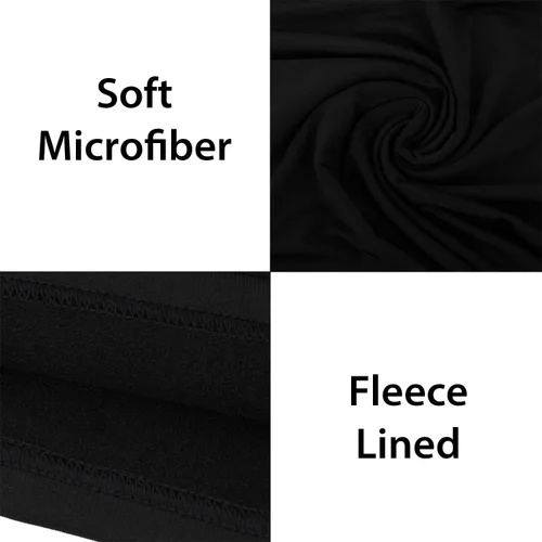 Vista 5 de Conjunto de ropa interior térmica para mujer, pantalones largos con forro polar, capa base suave y parte inferior