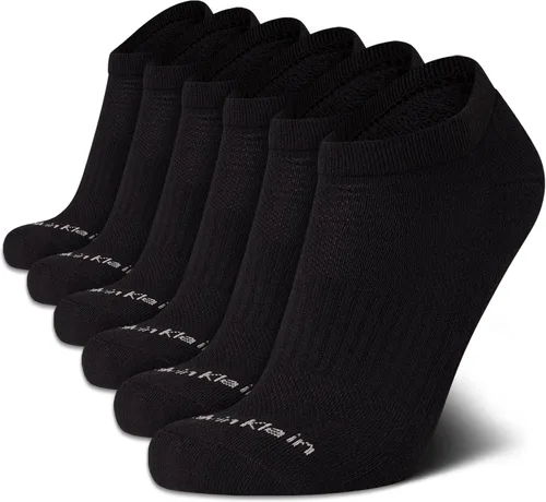 Vista 70 de Calvin Klein Calcetines para hombre, mezcla de algodón, acolchados, sin talla, forro de calcetines atléticos (6 unidades)